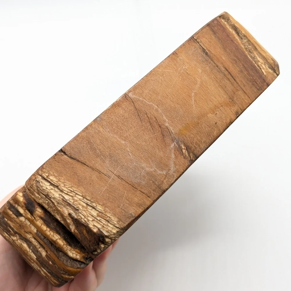 Wooden Live Edge Bud Vase